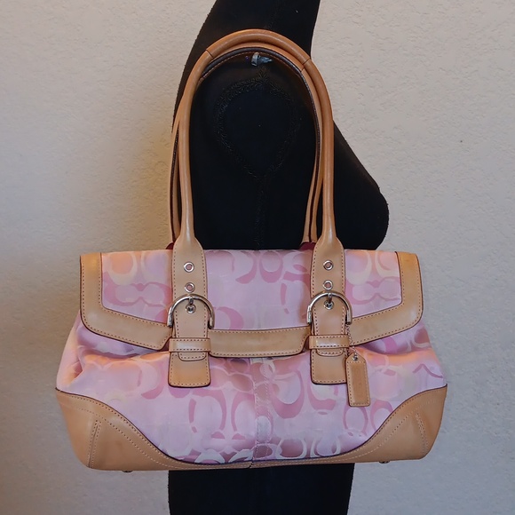 Coach Handbags - 🩷Coach Y2k Pink Optic Shoulder Bag 🩷💕